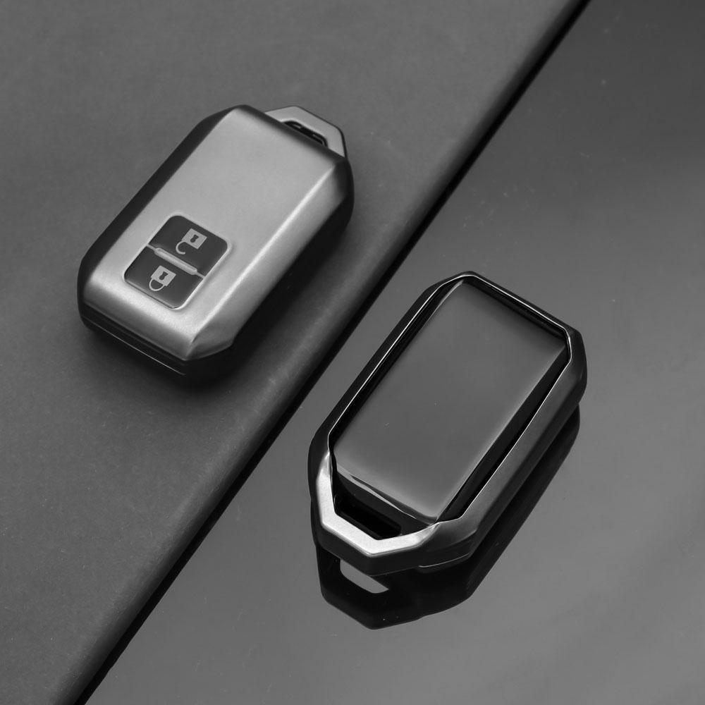 

Soft TPU Car Key Case Cover For Suzuki Swift Wagon R Jimny Sierra Spacia Ertiga 2 Buttons Auto Key Fob Shell Protect Accessories
