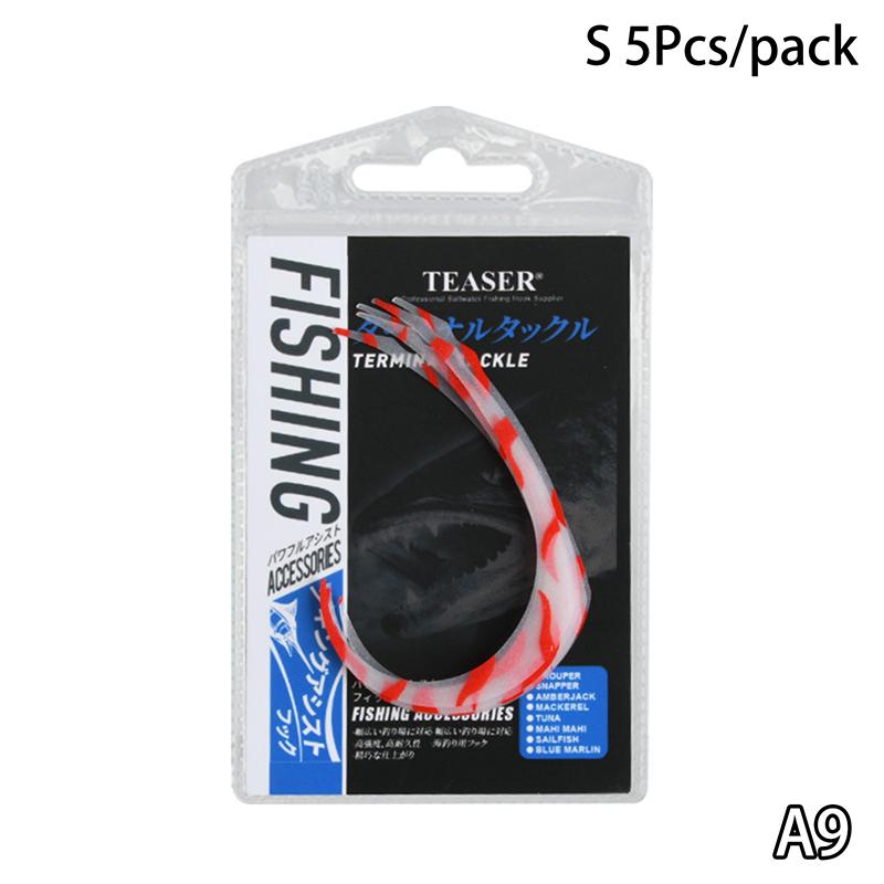 

5 шт./пакет Ручная работа Сделай сам Силиконовый рыболовный крючок Привязка приманки Flame Moon Terraba Крючок Приманка Силиконовые рыболовные инструменты