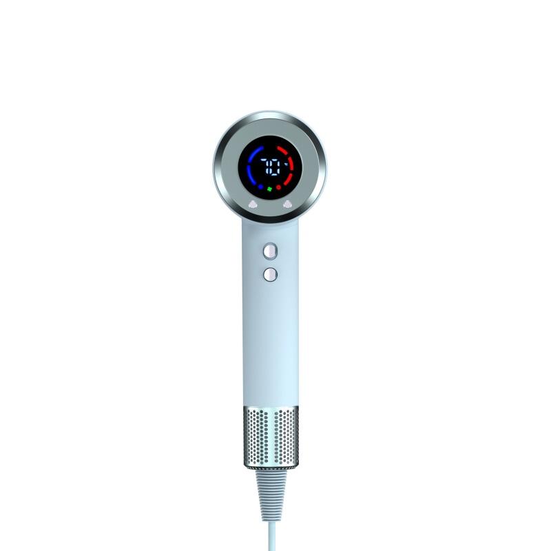 Xiaomi Digital Display High Speed Hair Dryer Salon Household Leafless Large Blowing Force Hair Care Negative Ion Hair Dryer