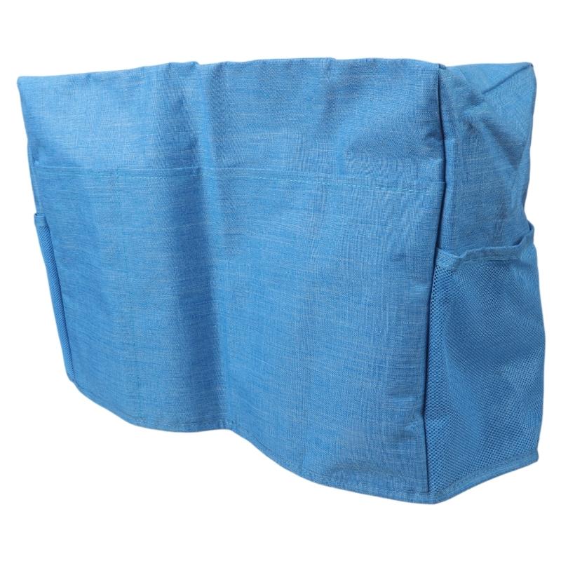 

Захисний чохол для швейної машини з кишенею для зберігання Пилозахисний чохол для швейної машини для більшості стандартних швейних машин синій