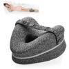 Heart-shaped Memory Foam Leg Pillow For Better Sleep And Improved Posture With Hollow-out Pattern