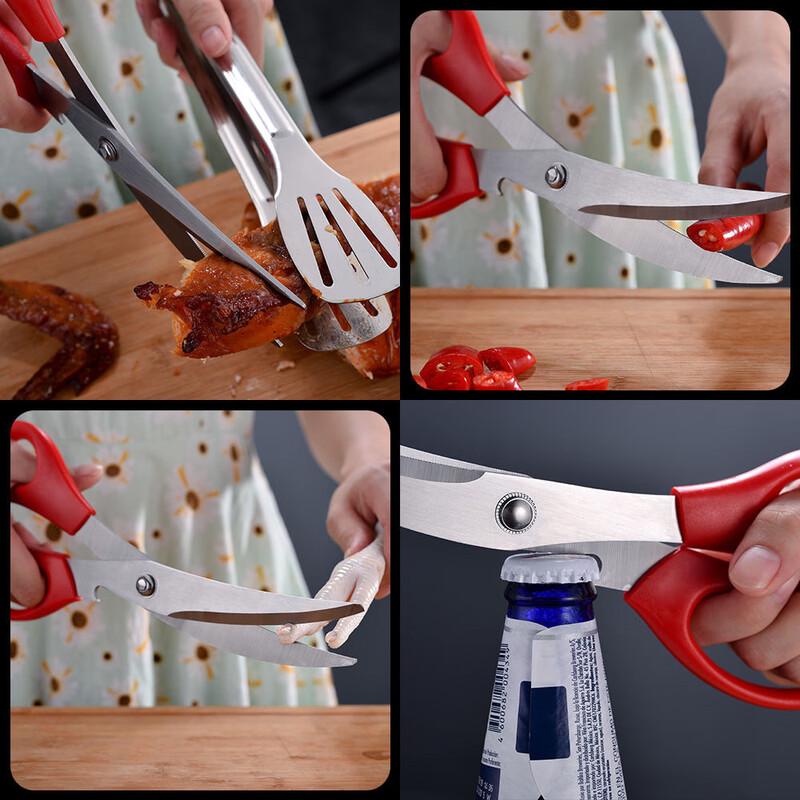 Korean BBQ Scissors and Tongs Set