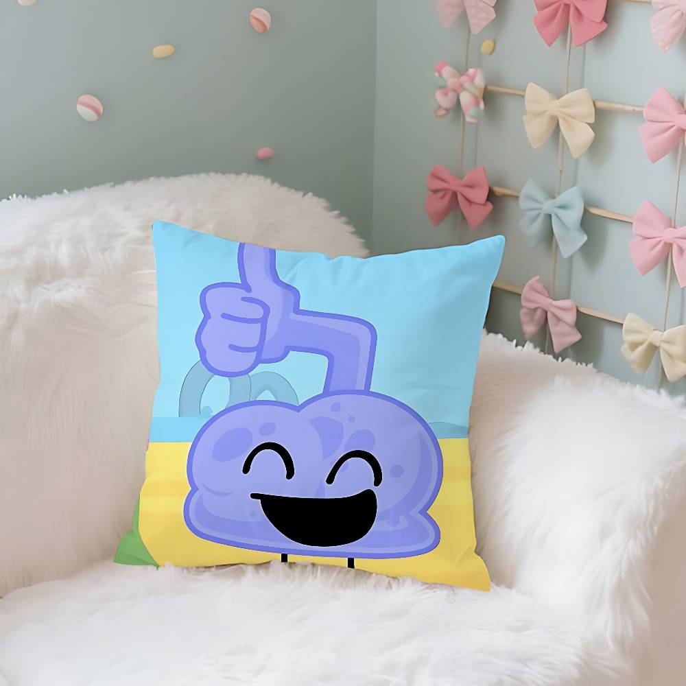 Funny AInanimate InsanityS Case Plush Fabric Soft Pillowcase Double Sided Print Cushion Cover Household Gifts