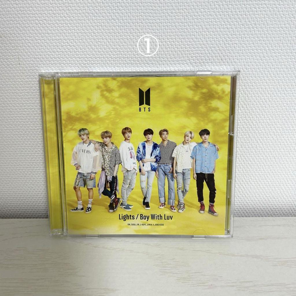 [USED] BTS Bangtan Lights / Boy With Luv CD &DVD