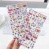 Sky Korean Cute Kitty Embossed Stickers for DIY Phone Case, Tablet Pen Holder, Journal