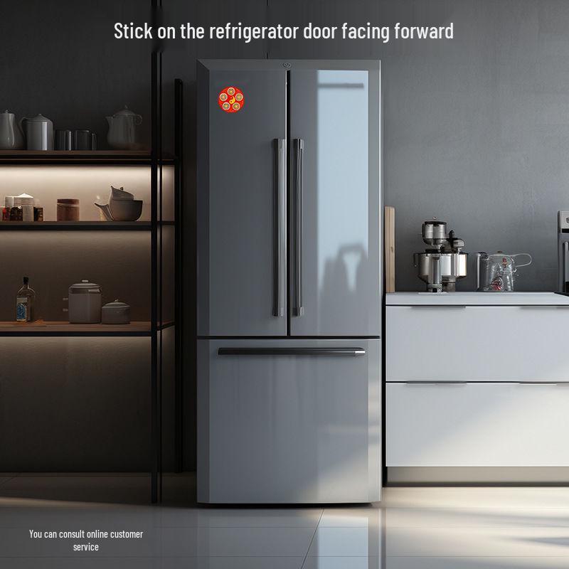 Five Emperors Coins Refrigerator Magnet: Pure Copper Bagua Pendant for Doorway or Bedroom Threshold