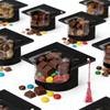 5/10Pcs DIY Grad Cap Candy Box Portable Gift Packing Box Party Favor Box  Students Teachers Gift