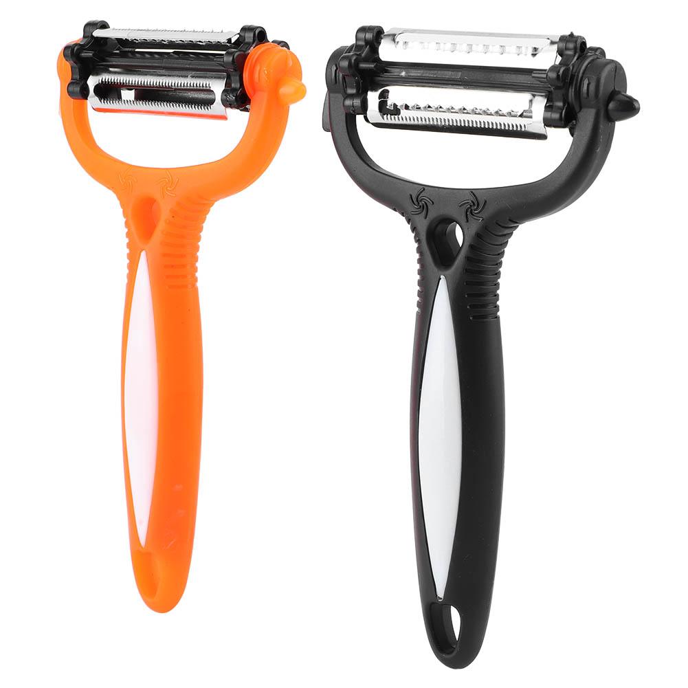 

Multifunctional Vegetable Fruit Peeler Parer Non Slip Handle Cutter for Kitchen