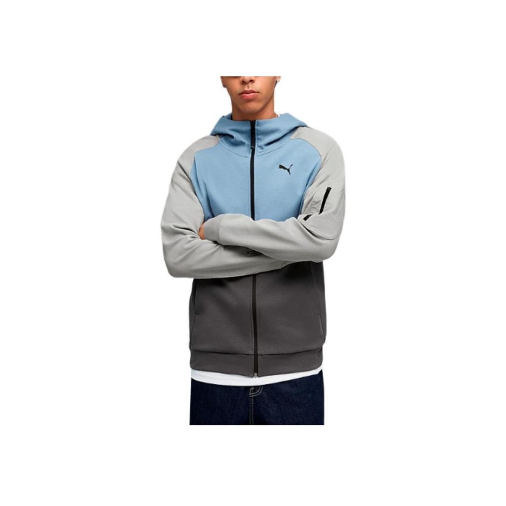 Puma Tech Fz Hoodie Sport Zip Langarmjacke Herrenjacken 690962-34
