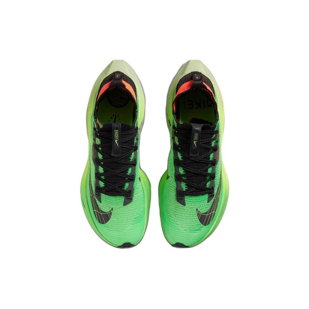 Nike Air Zoom Alphafly NEXT% 2 Ekiden Zoom Pack Unisex Sneakers Green Scream-Green Bright-Crimson DZ4784-304