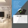 Smart Home Tuya 4/5/6/7/8-fach Multifunktions-Integrierter Wand-WLAN-Smart-Lichtschalter-Steckdose Funktioniert mit Google/Alexa