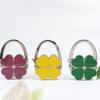 NEW Foldable Handbag Hook for Women Portable Creative Purse Hanger Durable Four-leaf Clover Purse Holder for Table