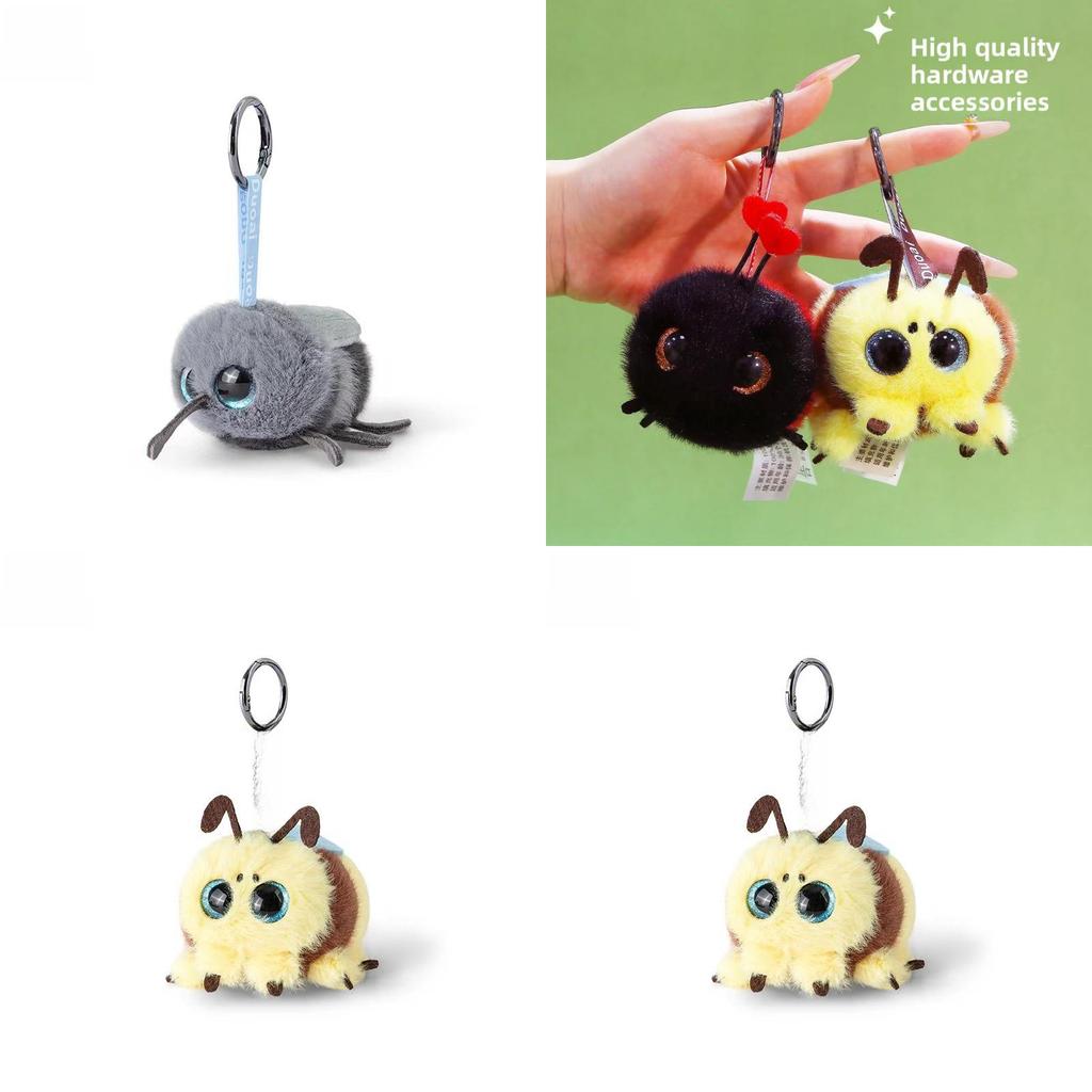 Plush Toy Pendant For Girls With Soft Cotton Fill Cute Bug Design For Backpack Decor
