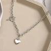 Punk Gothic Five-pointed Star Tassel Leather Cord Clavicle Chain Sweet And Cool Hot Girl Necklace
