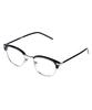 Aembeoobtikeol Hank 2 Browline Glasses Hank2 Black Silver