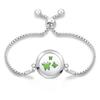 Women's Openable Titanium Steel Essential Oil Diffuser Bracelet