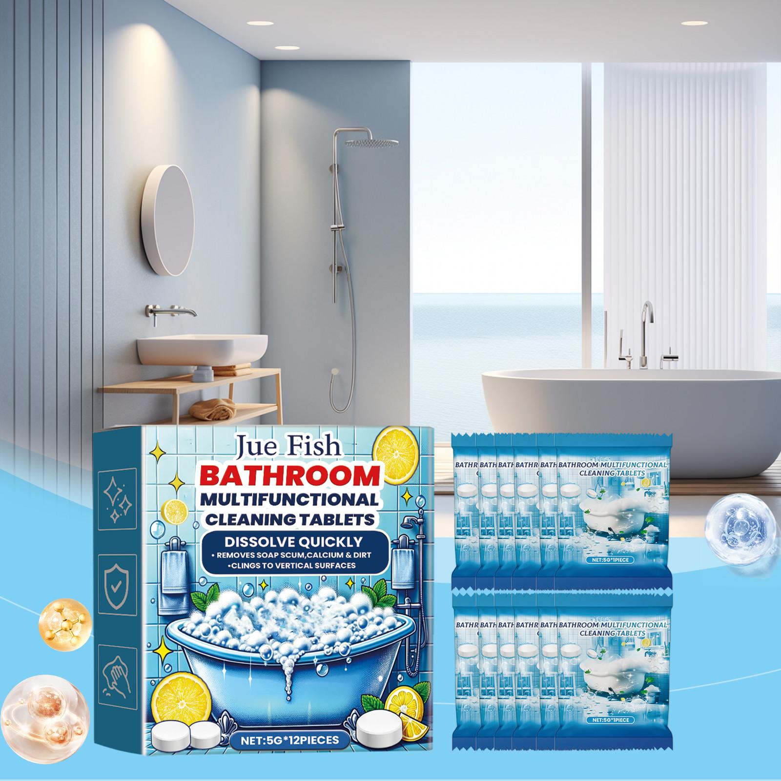 Шипучие таблетки для чистки ванной комнаты — фото 2