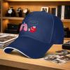 Cartoon Heart Lung Pattern Adjustable Baseball Cap Unisex Fashion Hat For Fishing Golf Camping Hiking