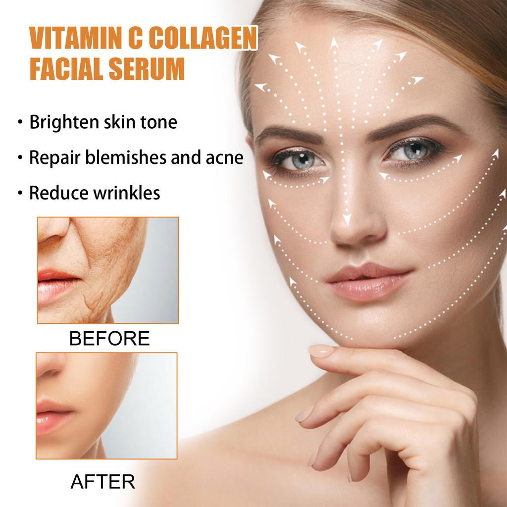 Eelhoe Vitamin C Collagen Facial Serum For Hydration And Moisture 50ml Nourishing Formula