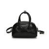 New product simple style niche solid color portable Boston bag commuting versatile casual texture messenger women's bag