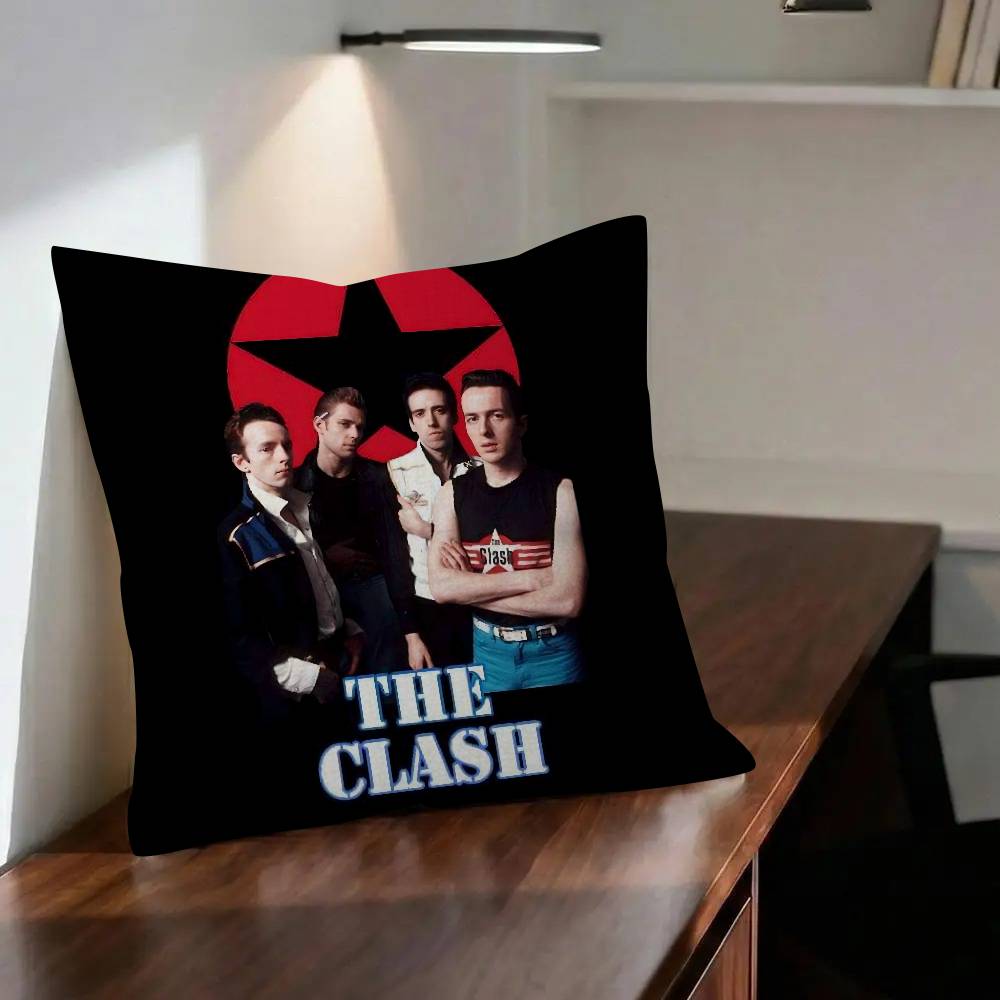 Rock Band Das Album Clash Kissen Kissen Geschenk Heim Büro Dekoration Kissen Schlafzimmer Sofa Auto Kissenbezug Kissenbezug