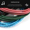 Big Brand Electric Guitar Braided Audio Cable with Noise Reduction - Available In 3m, 6m, 10m, 15m, and 20m.
