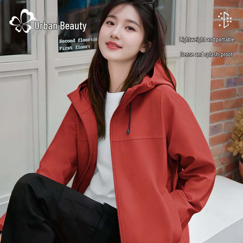 Urban Lady Women's 2026 Spring/Autumn Casual Windbreaker Jacket