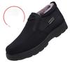 Old North Cloth Shoes Waterproof Men's Cotton Shoes Winter Middle-aged and Elderly High-top Velvet Warm Dad Shoes Elderly Thickened Non-slip