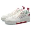 Li Ning 001 BTC Slip Resistant, Abrasion Resistant, Balanced, Lightweight Low top Skateboard Shoes Unisex White Red AECR001-4