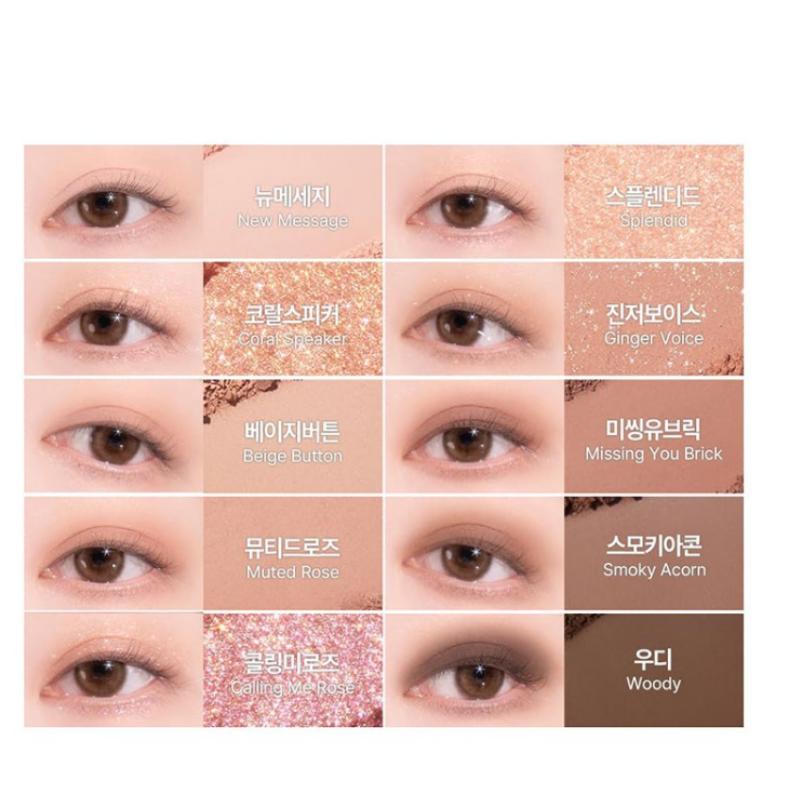 Lilybyred Mood Keyboard Eye Shadow Palette