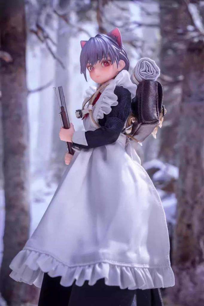 SYXLCYGJ HASUKI Feiqizi Articulated Action Complete Set PA010 1/12 Scale, Approx. 15.5cm Tall, Musketeer, Figure,