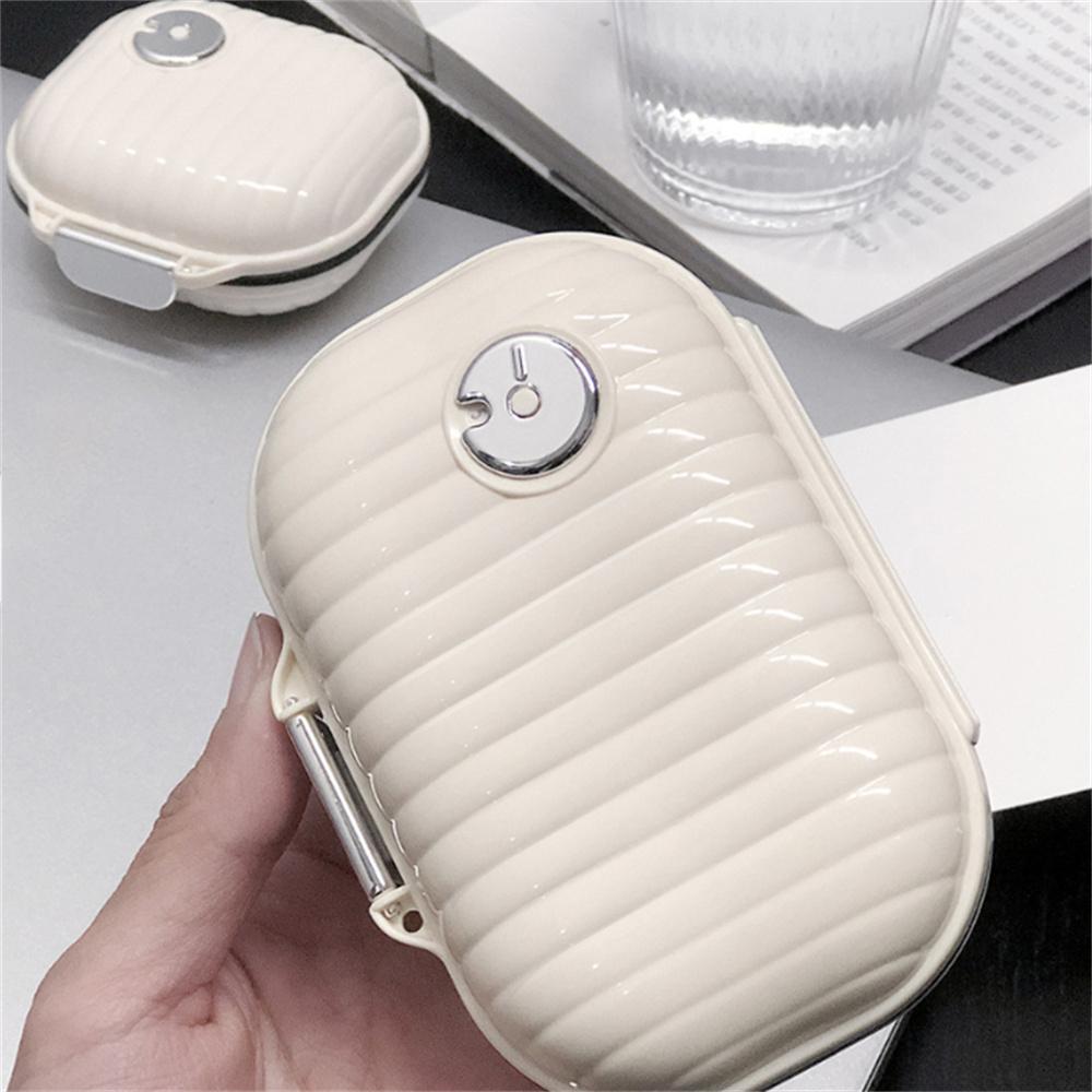 Tragbare Medizinbox, sieben Tage die Woche, drei Mahlzeiten am Tag, versiegelte, feuchtigkeitsbeständige Multi-Grid-Medizinbox, multifunktionale Schmuckschatulle