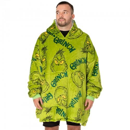 THE GRINCH Unisex oversized hettegenserteppe for voksne