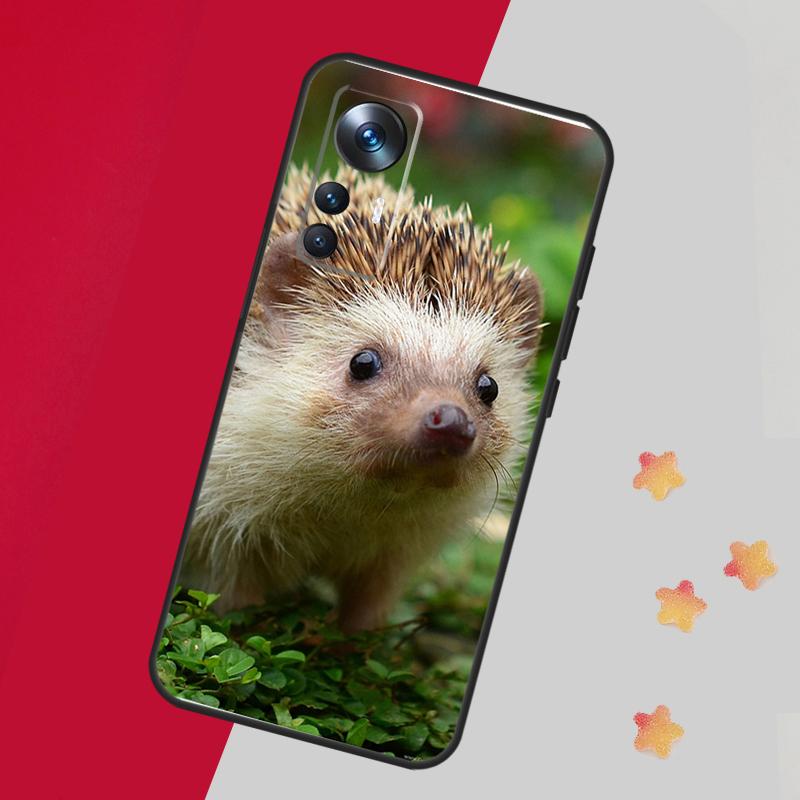 Cute Little Hedgehog Case For Xiaomi 14 13 15 Ultra 11T 12T 13T 14T Pro Cover For POCO X7 Pro X3 X5 X6 F5 F6 F7