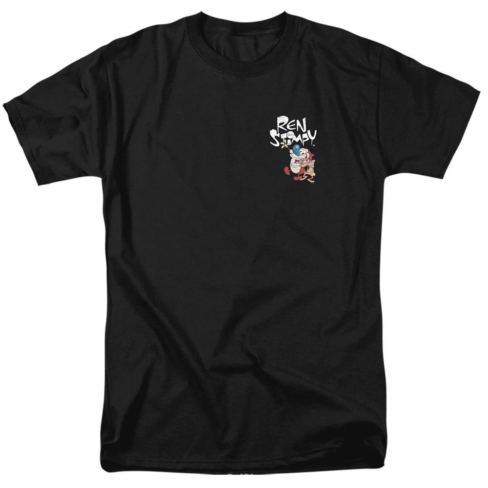 Ren And Stimpy - Ren And Stimpy Warhol -  Unisex Children s T-shirt - Black 100