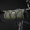 Bicycle bag mounted on the handlebar, frame, under the saddle, 2l, green