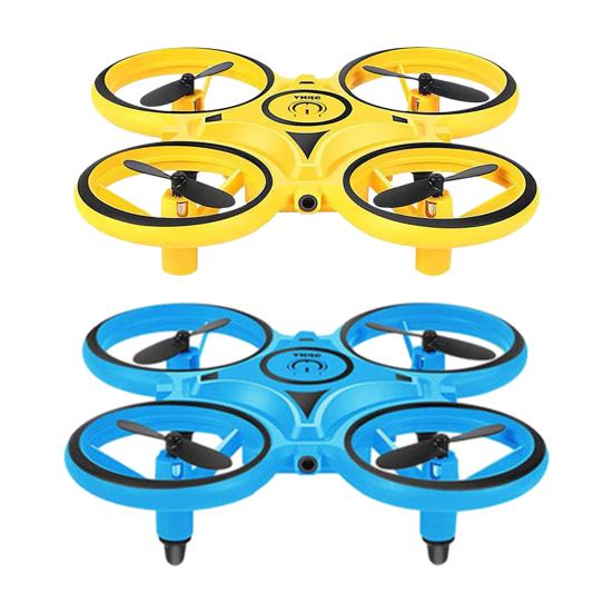 Remote Control Watch Drone Toy Gravity Gesture Sensing 360 Stunt Spin Obstacle Avoidance LED Light Kids Boys RC Quadcopter Toy Children Gift