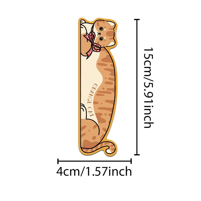 30Pcs Cartoon Kawaii Cat Bookmark Reading Books Diy Library Office Books Page Markings Cute Animals Bookmarks Students Gifts