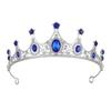 Rhinestone Queen Princess Crown Baroque AB Crystal Headwear Bridal Tiara Headband  Birthday Gift