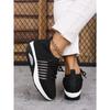 New Summer Casual Sports Shoes 2025 Fly Knit Women's Thick Sole Heightened Lightweight Plus Size Women's Shoes