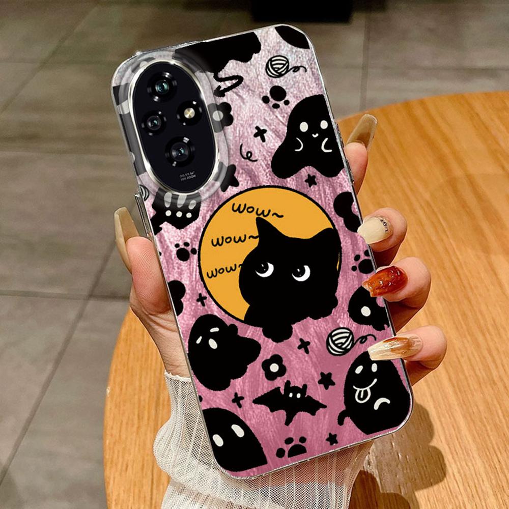 Gradient Colorful Pueple Butterfly For Huawei Honor 200 400 Lite X9a X9c X8a Magic5 Lite Cases Cover Phone Case Fundas Silicone Soft TPU Bumper