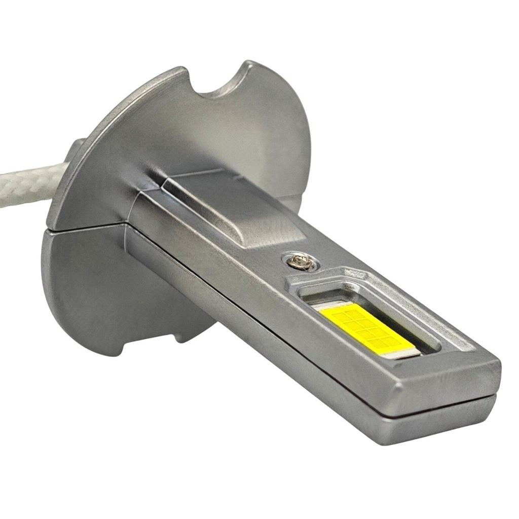 2 piezas H3 LED bombilla 9V-16V CANBUS 4000lm blanca potente