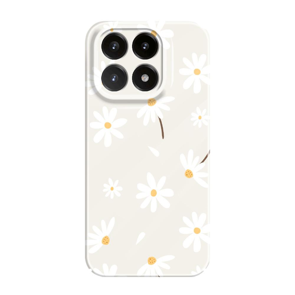 Simple Daisy Phone Case For Xiaomi 15 15T 14 14T Pro Film Hard Cover