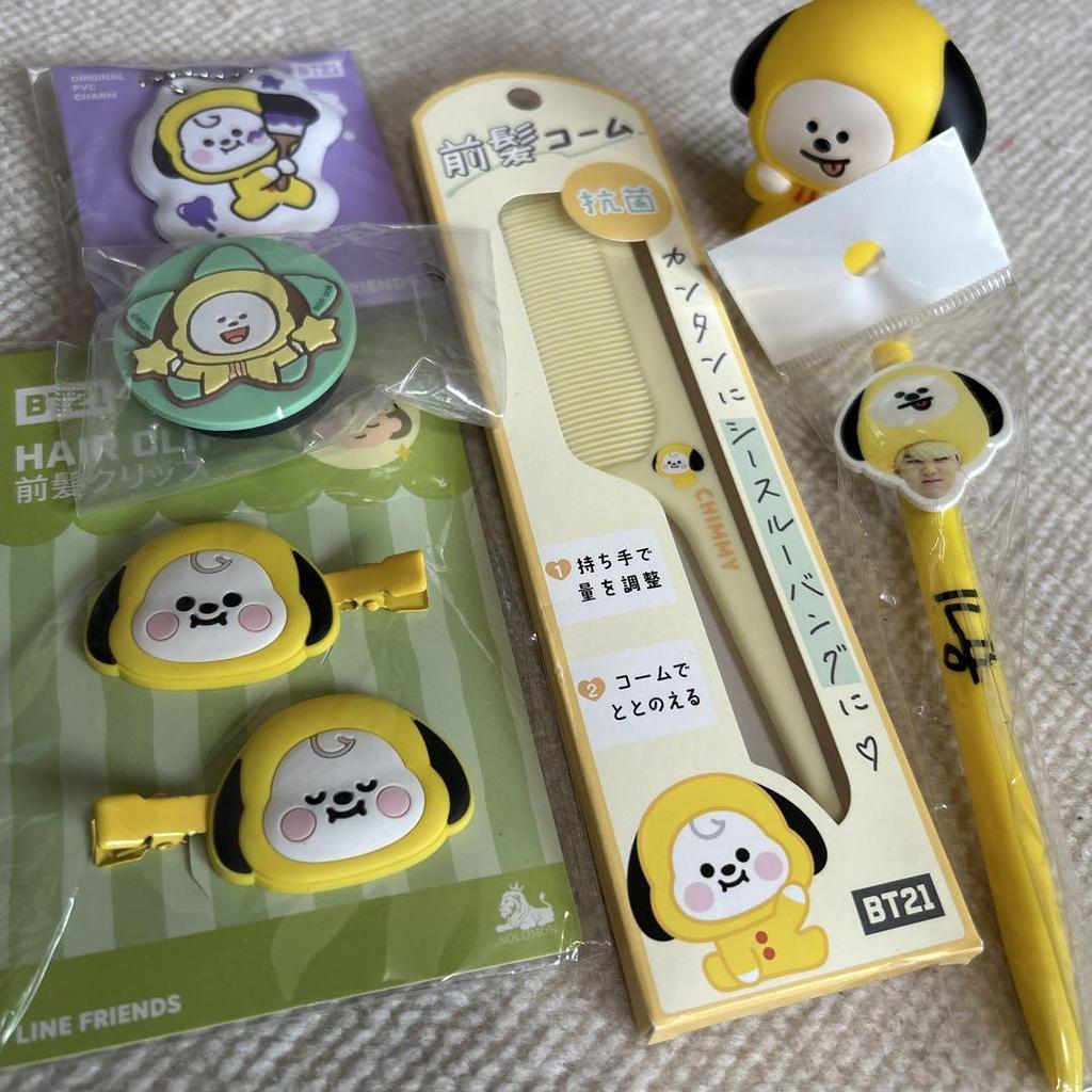 [USED] BTS Jimin Goods Bulk Sale Jimin BT21