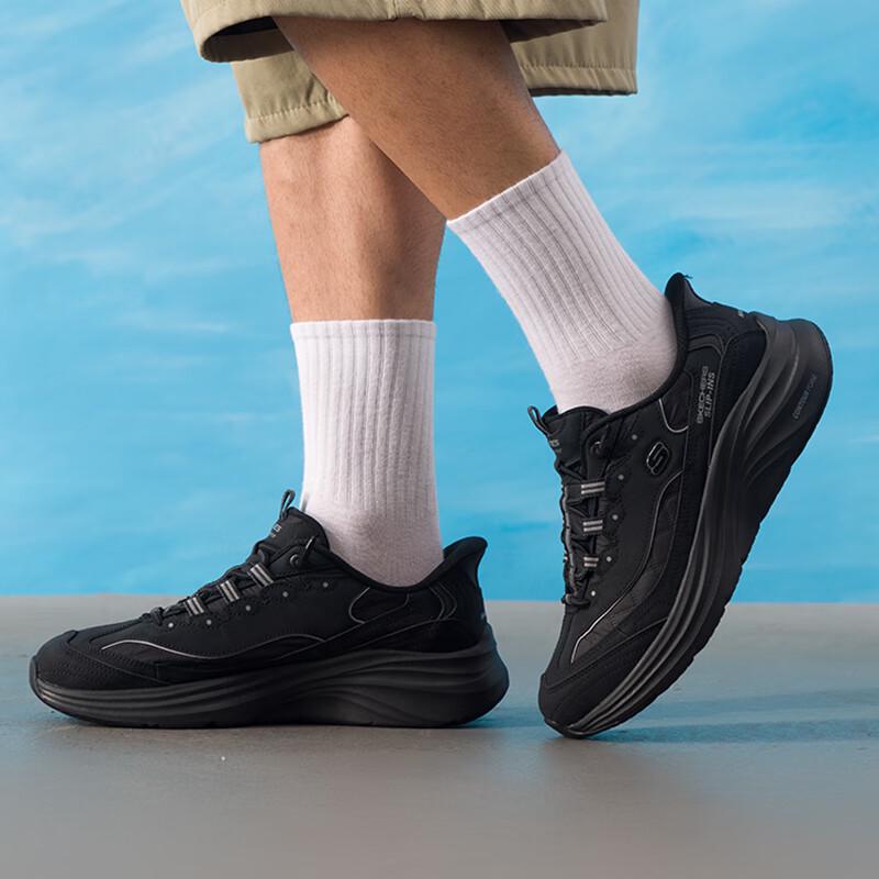 Skechers Men s 232642-BBK Sport Life Casual Shoes 9.5