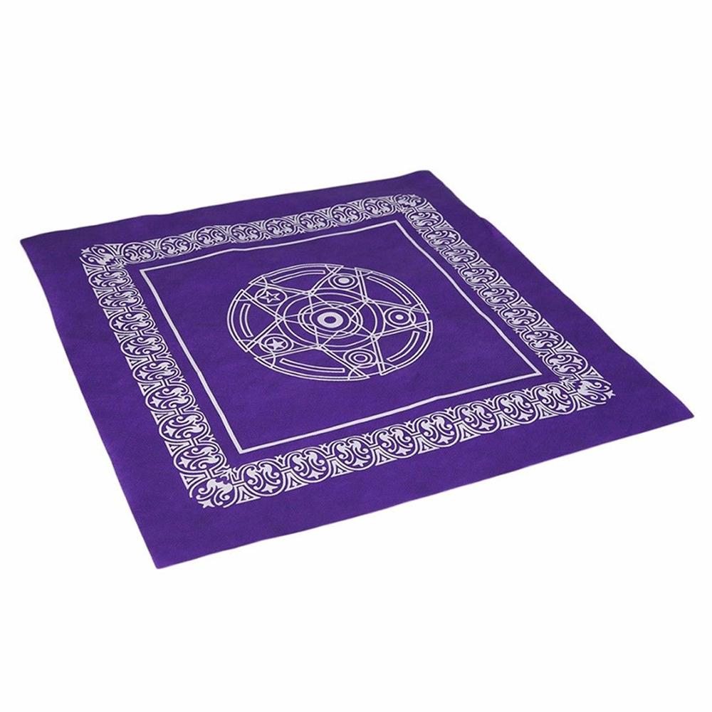 Quality Witchcraft Supplies 49x49cm Astrological Non-woven Altar Tarot Cloth Tarot Card Cloth Tarot Tablecloth Tarot Card Mat