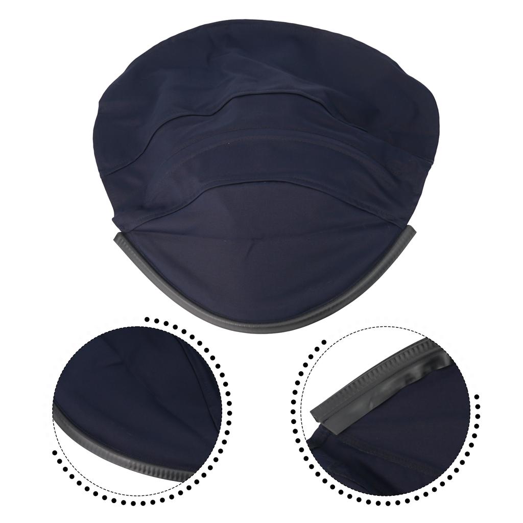 Leather and Cloth Dual Layer Neckband for Welding Helmets Push On Clip for Secure Attachment and Safety During Welding