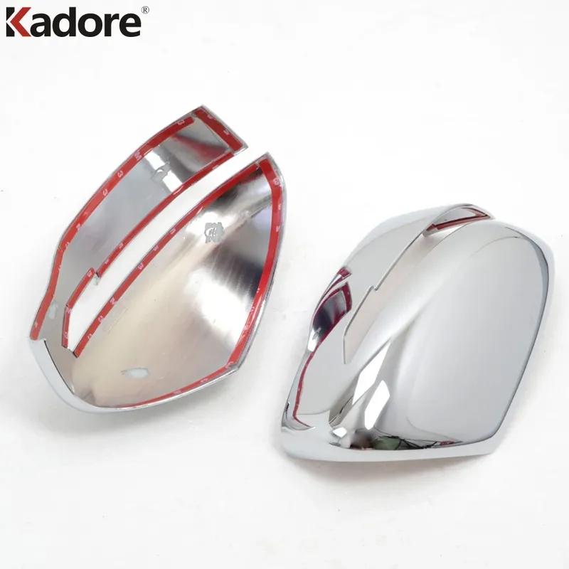 For Nissan Murano 2015 2016 2017 2018 Chrome Car Rearview Mirror Cover Trim Side Wing Mirrors Cap Frame Overlay Accessories