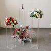 Acrylic Flower Stand for Wedding Aisle and Stage Decoration