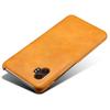 For Samsung Galaxy XCover7 Pro Case Calf Texture PU Leather Hard PC Protective Phone Cover